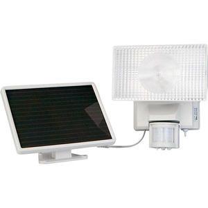 Maxsa Solar Powered Security Light Halogen No Wiring