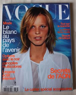 Vogue Paris 04 1998 Rosario Nadal Eva Herzigova