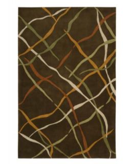 Nourison Area Rug, Dimensions ND 23 Brown 7 6 x 9 6