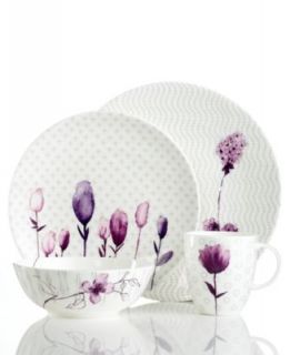Lenox Simply Fine Dinnerware, Watercolors Amethyst Collection