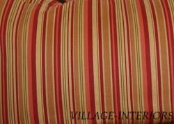 Exotic Maya Stripe King Cotton Bedskirt Dust Ruffle