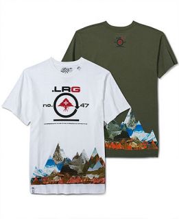 LRG T Shirt, Rugged Alpine T Shirt   Mens T Shirts