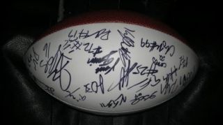 2012 Ou Oklahoma Sooners Team Signed Football Certificate Proof