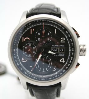 Maurice Lacroix Masterpiece Chronograph with Day and Date New $9 435