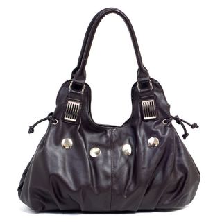 Perfect for any occasion, this elegant handbag is made of soft, faux