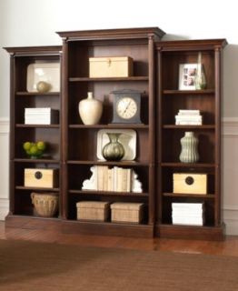 Library Wall Unit, Center Bookcase   furniture