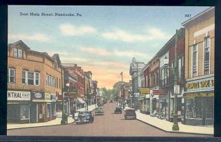 Nanticoke, Pennsylvania, East Main Street, Businesses, Mebane No 79611