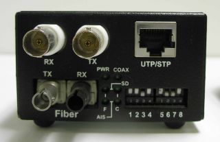 t1 e1 to fiber media converter t1e1 cf 01 sm this sale is for a