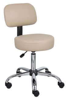 NEW COMMERCIAL BEIGE VINYL MEDICAL DENTAL TATTOO SALON STOOLS CHAIRS