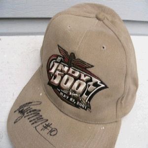Robby McGehee Signed Autograph Hat Indy 500 Racing Rookie of Year Roy