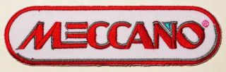 Meccano Model Construction Set Company Logo Patch