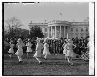 Girl Scouts Maypole Dance White House D C 1923