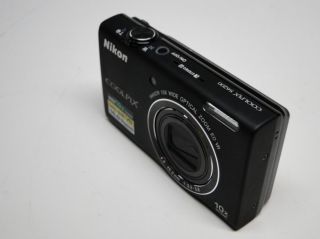New Open Box Nikon Coolpix S6200 16 0 MP Digital Camera Black