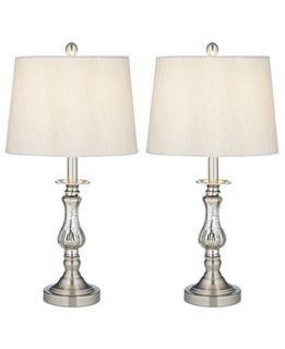 Pacific Coast Table Lamps, Set of 2 Mercure Glass