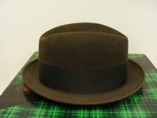 Vintage Kevin McAndrew Fedora Hat with Box Size 7 1 4