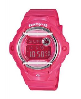 Baby G Watch, Womens Pink Resin Strap BG169R 4B