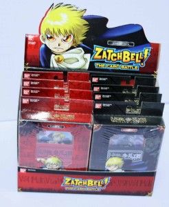 Zatch Bell The Card Battle Game Starter Sets 1 2