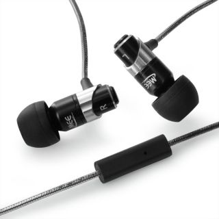 MEElectronics M21P Black in Ear 3 5mm Headphone w Contr