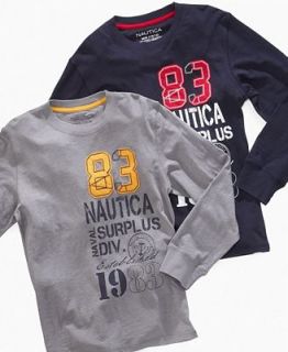 Nautica Kids T Shirt, Boys 83 Long Sleeve Tees