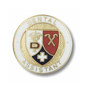 Prestige Medical Dental Assistant Emblem Pin 1096