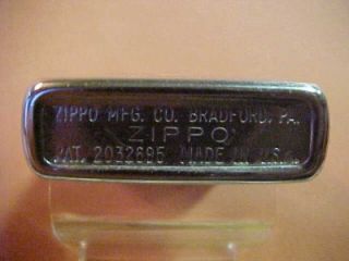 Graphic Line Drawn 203 Patent 1949 Zippo Lighter Advertising