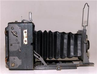 Vintage Folmer Graflex Speed Graphic 4x5 Zeiss Compur Camera w