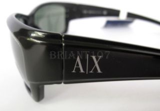 New Armani Exchange Mens Sunglasses AX173 s Black Olive