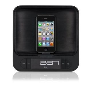 New Memorex MA4525 FM Clock Radio for iPod & iPhone w Dual Charging