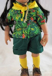 2007 Magic Attic Outfit Megan Rain Forest 16 18 Doll Mint in Box