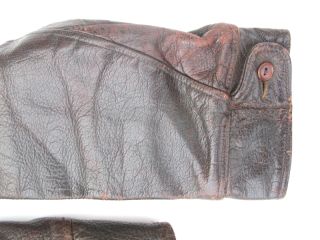 Vintage Los Angeles Sportogs Goatskin Leather Jacket 1930s 1940s 44