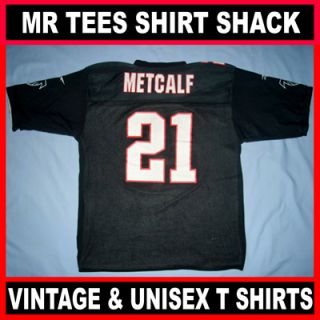 Atlanta Falcons #21 Eric Metcalf Reebok NFL Football Jersey Distressed