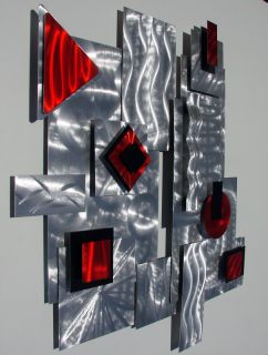 Abstract Modern Metal Wall Art Sculpture Contemporary