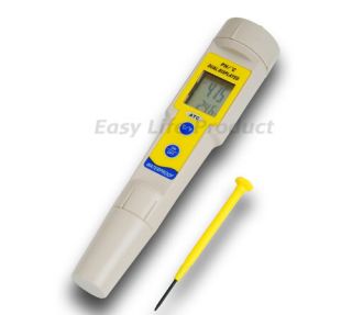Waterproof Digital Ph Meter Tester Thermometer °C °F