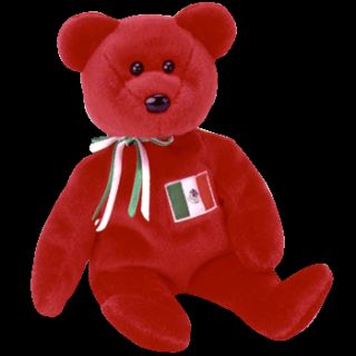 Ty Beanie Osito the Mexican bear USA Exclusive Beanie Baby the New