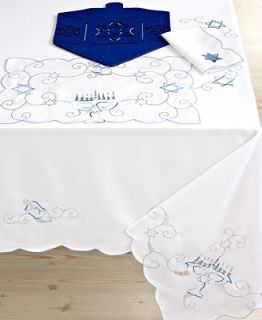 Homewear Table Linens, Hanukkah 60 x 104 Tablecloth