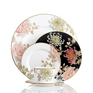 Marchesa by Lenox Dinnerware, Painted Camellia Collection   Fine China