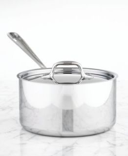All Clad Stainless Steel Saucepan, 3.5 Qt.   Cookware   Kitchen   