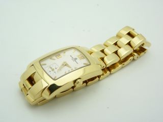 Baume Mercier MV045229 Hampton Milleis 18K Gold Ladies Quartz Watch