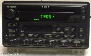 Ford Explorer Mustang Mercury Mountaineer Radio CD Player 2001 2002