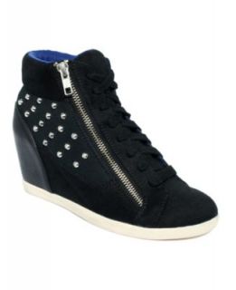 by GUESS Womens Shoes, Pop Star Wedge Sneakers   Shoes