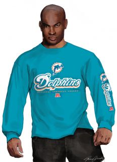 Miami Dolphins T Shirt Matt Moore NFL Football Logo Tee L