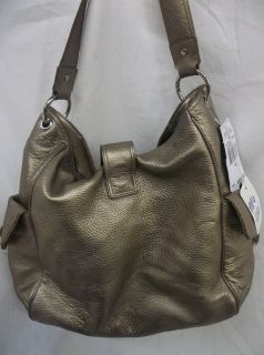 378 00 Michael Kors Riley Large Metallic Shoulder Bag 30S11RLL3M