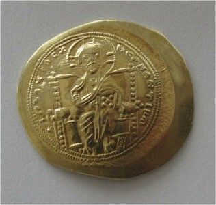 Byzantine Gold Coin Solidus Histamenon Constantine 1059