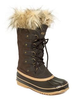 Khombu Shoes, Izzie Faux Fur Cold Weather Boots   Shoes