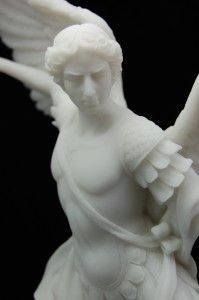 This is for a beautiful statue of St. Michael . This gorgeous piece
