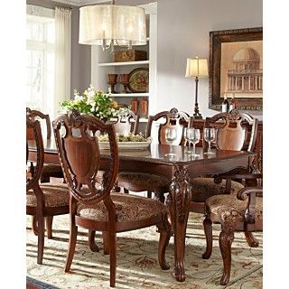 Royal Manor Dining Room Furniture, 9 Piece Set (Table, 6 Side Chairs