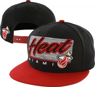 Miami Heat 47 Brand Kelvin Adjustable Snapback Flat Brim Hat