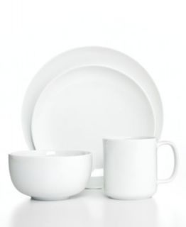 The Cellar Dinnerware, Whiteware Rim Collection   Casual Dinnerware
