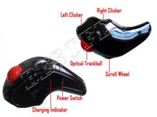 4G USB Wireless Trackball Handheld Optical Mice Mouse