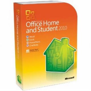 Microsoft Office 2010 Home Student Windows XP 3 Pcs 1 User